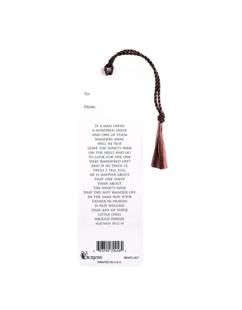 Dicksons Tassel Bookmark He Ran Matthew 18:12-14