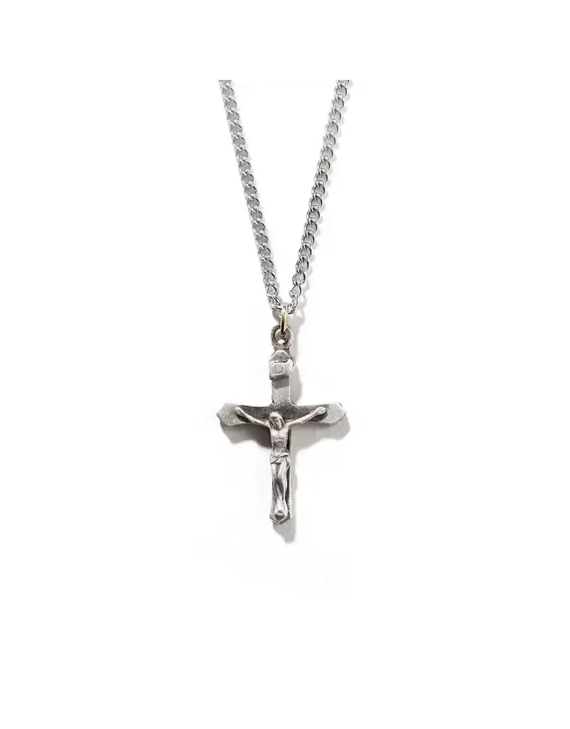 Dicksons Flare CRUCIFIX, pewter necklace-18" chain
