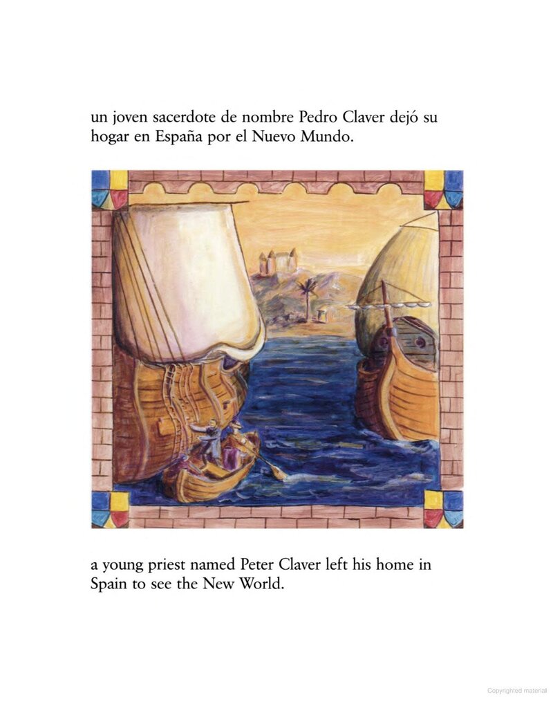 Paulist Press Peter Claver, Patron Saint of Slaves (Pedro Claver, santo Patrono de los esclavos) Bilingual
