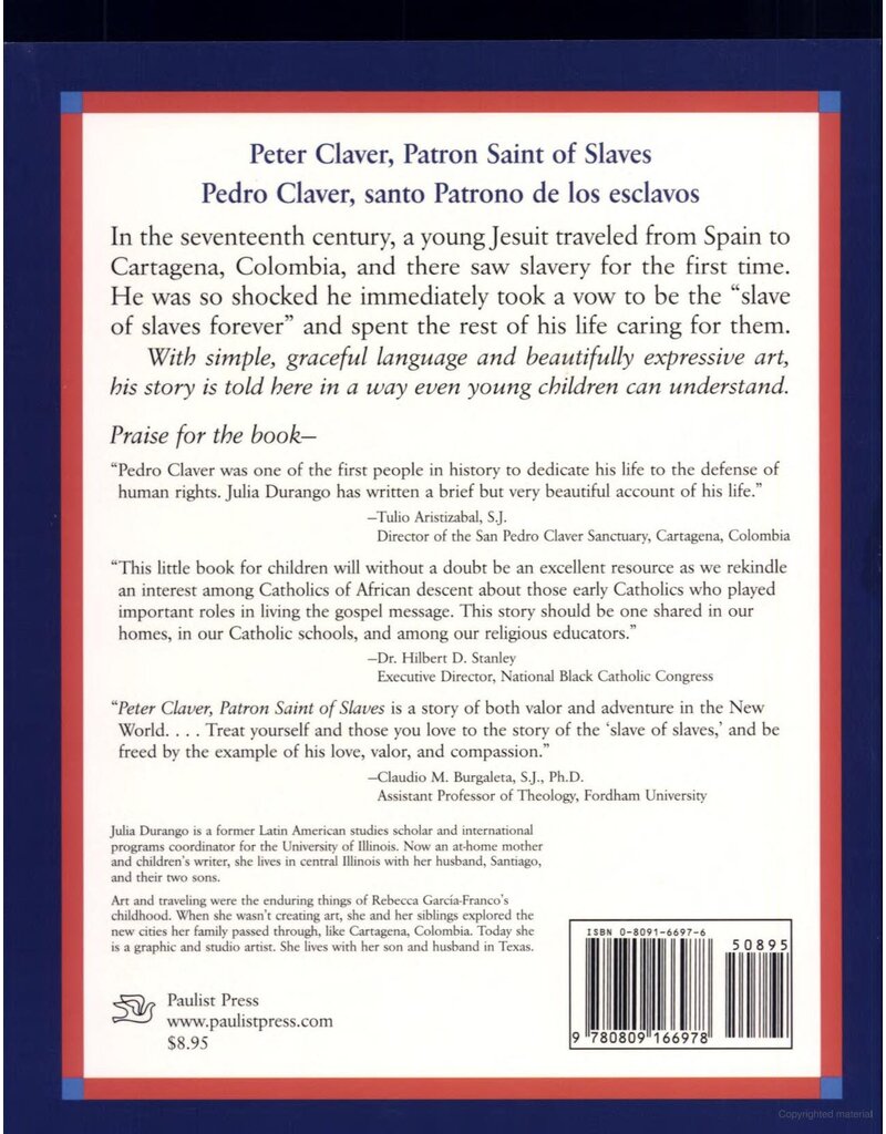 Paulist Press Peter Claver, Patron Saint of Slaves (Pedro Claver, santo Patrono de los esclavos) Bilingual