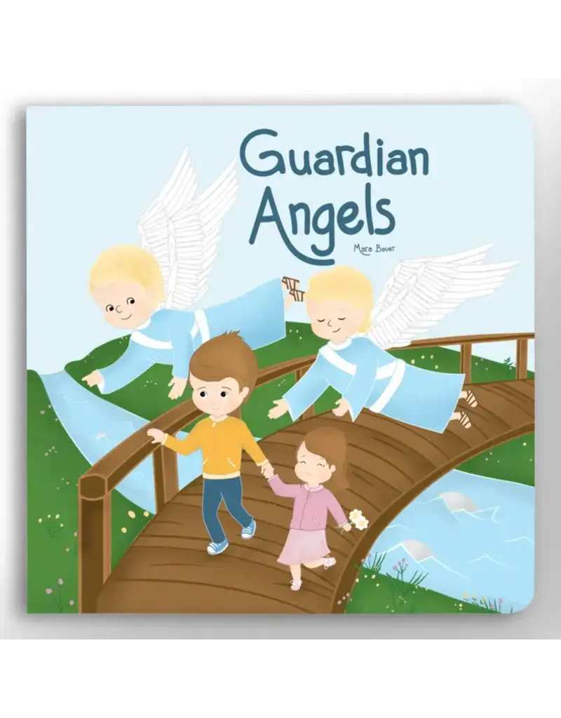 Joyfully Catholic Art - Mara Bauer Guardian Angels Board Book for Children