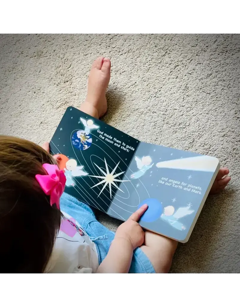 Joyfully Catholic Art - Mara Bauer Guardian Angels Board Book for Children