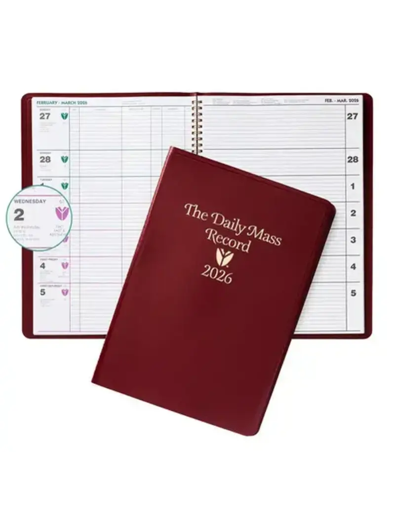 Daily Mass Record Book 2026