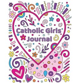 Independently Published Catholic Girls Journal: Catholic Girls Guided Journal & Bible Verse Coloring Book For Girls