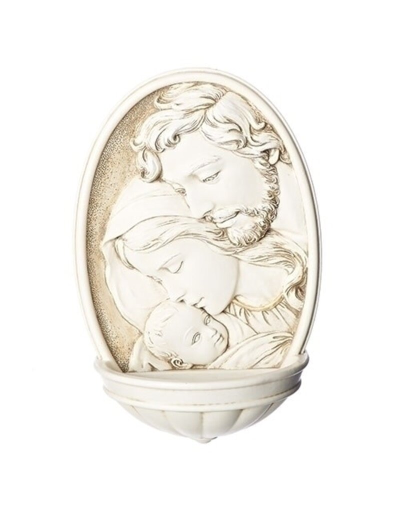 Roman, Inc 8" Holy Family Holy Water Font