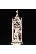 Roman, Inc 11.75" St Michael Arch Statue with LED Light Window