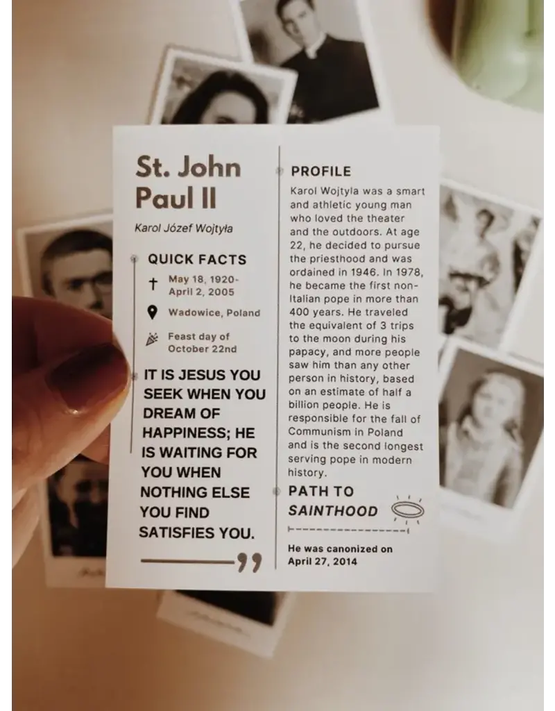 JanuaryJaneShop Assorted 3.5x2.5" Saint Polaroid Minis