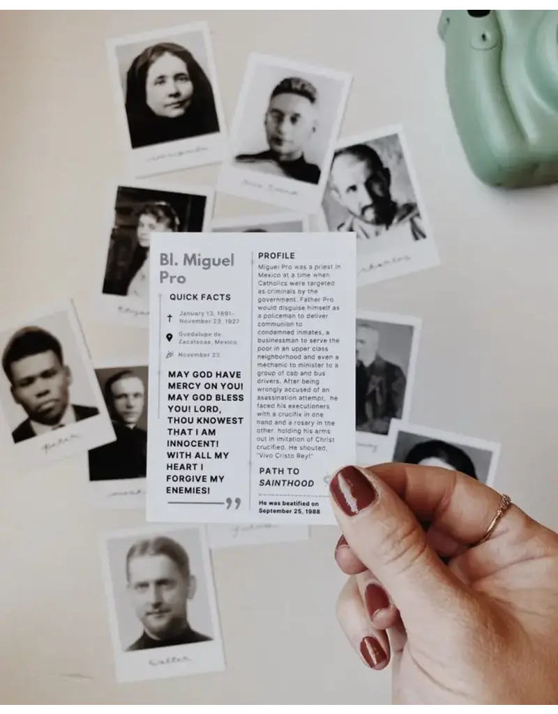 JanuaryJaneShop Assorted 3.5x2.5" Saint Polaroid Minis