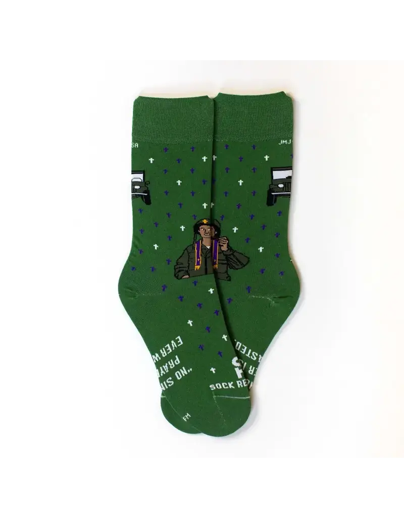 Sock Religious Venerable Fr. Kapaun Adult Socks