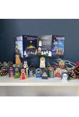 Abbey & CA Gift Nativity Playset w/ Pamphlet (13 Figures 2" - 3")