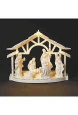 Roman, Inc Nativity Scene-LED-White (13.5"H)