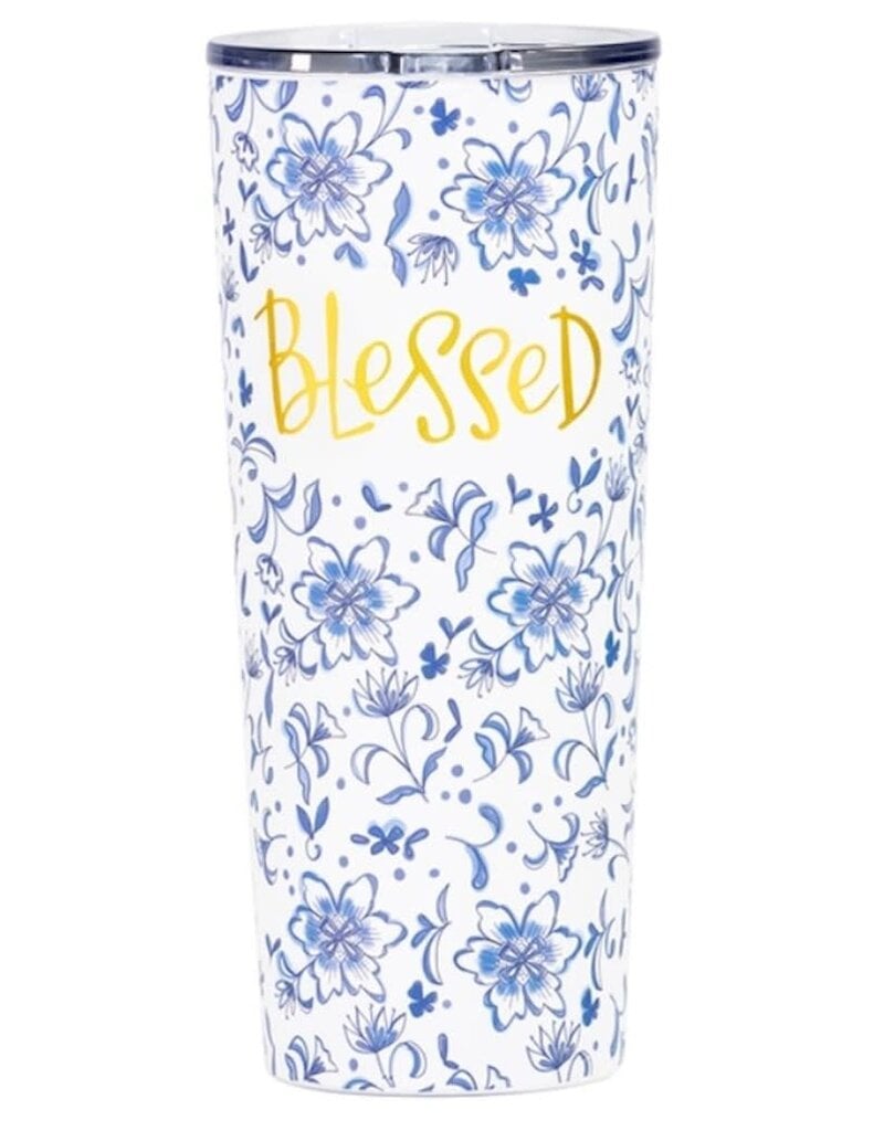 Stainless Steel Tumbler-Blessed (12 Oz)