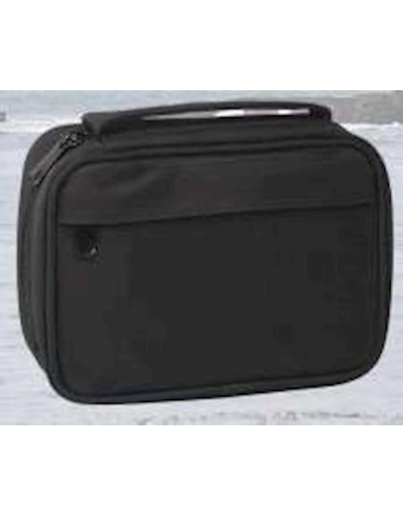 White Dove Designs Bible Cover-Microfiber-Compact-Black