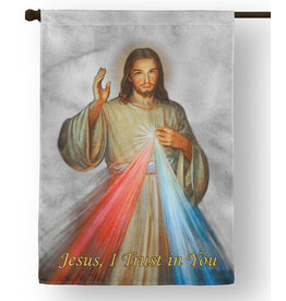 Catholic to the Max Divine Mercy Outdoor House Flag
