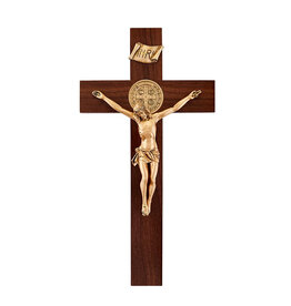 Jeweled Cross Company Saint Benedict Standing Crucifix