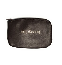 Religious Art Inc My Rosary Case Black With Zipper
