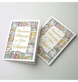 The Printery House Christmas Blessings to You, Sister - Card