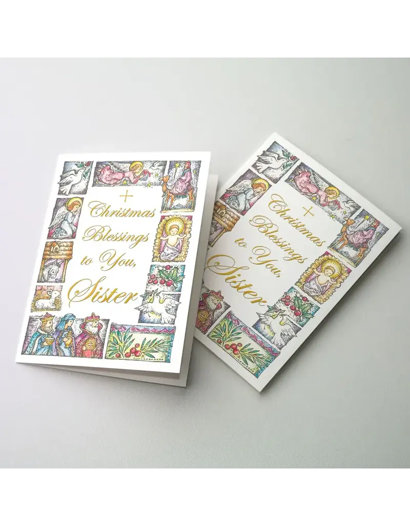 Altar + Home Christmas Blessings to You, Sister - Card