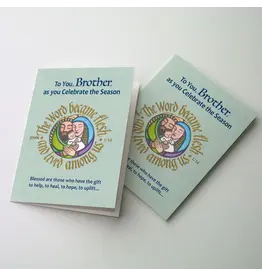 Altar + Home To You, Brother, as You Celebrate the Season - Christmas Card