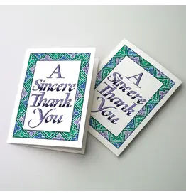 The Printery House A Sincere Thank You - Card