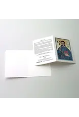 The Printery House St. Benedict Icon (McGough) - Icon Greeting Card