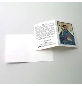 The Printery House St. Benedict Icon (McGough) - Icon Greeting Card