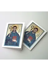 Altar + Home St. Benedict Icon (McGough) - Icon Greeting Card