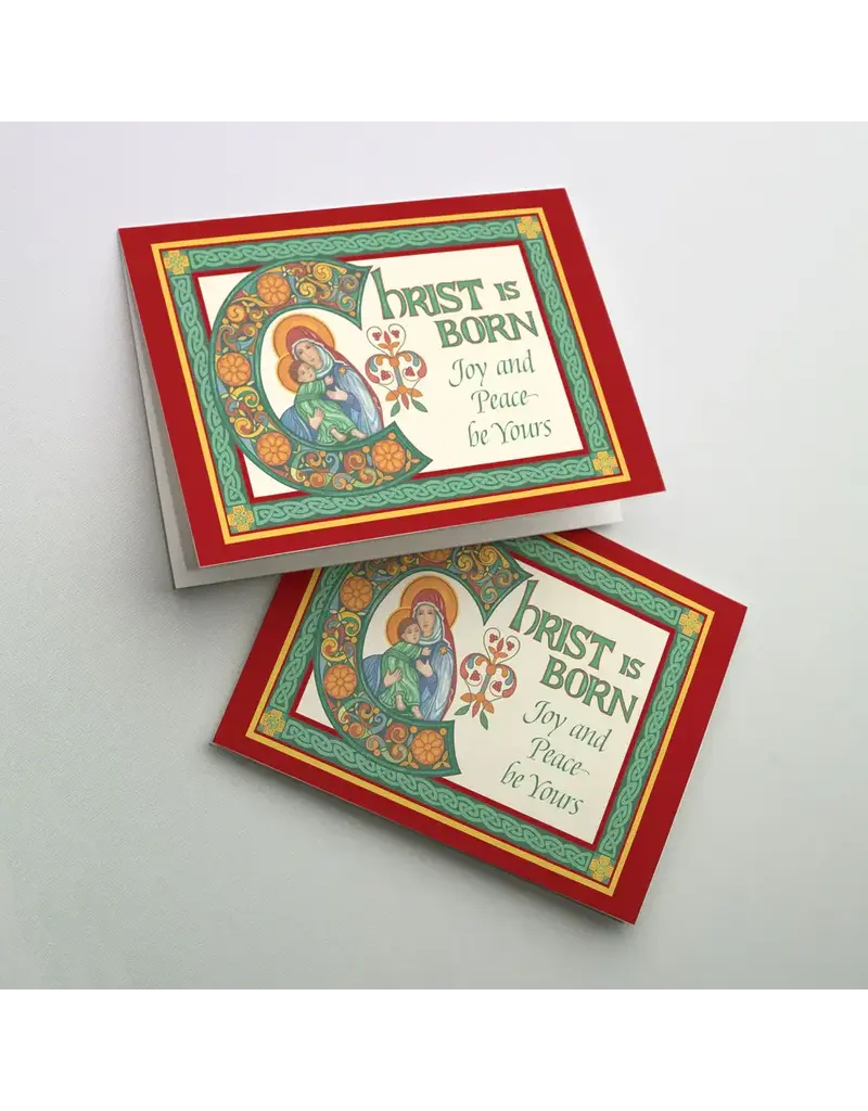 The Printery House Christ Is Born - 18 Boxed Christmas Card