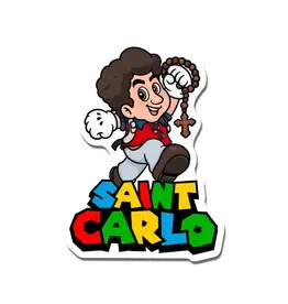 Sock Religious Super St. Carlo Acutis - Sticker