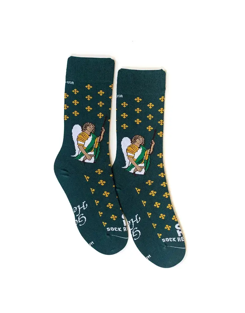 Sock Religious St. Raphael Adult Socks