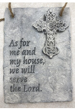 As for Me and My House Wall Plaque