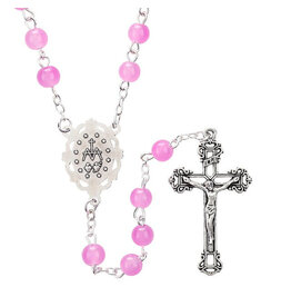 Berkander Dark Pink Rosary