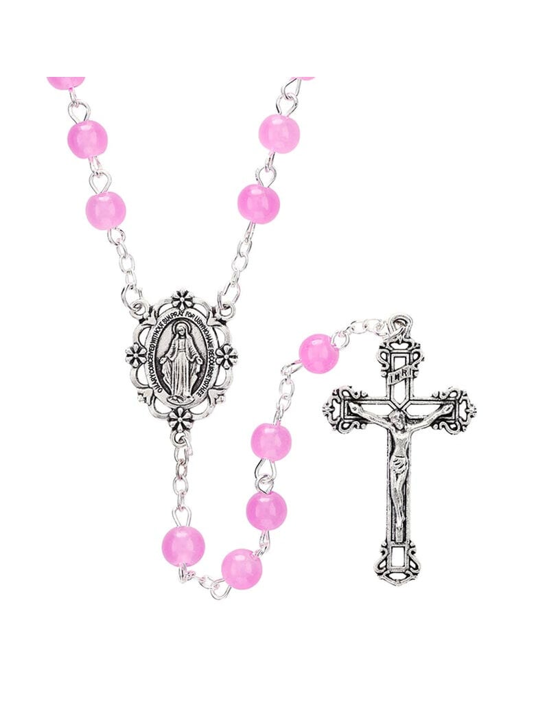 Berkander Dark Pink Rosary