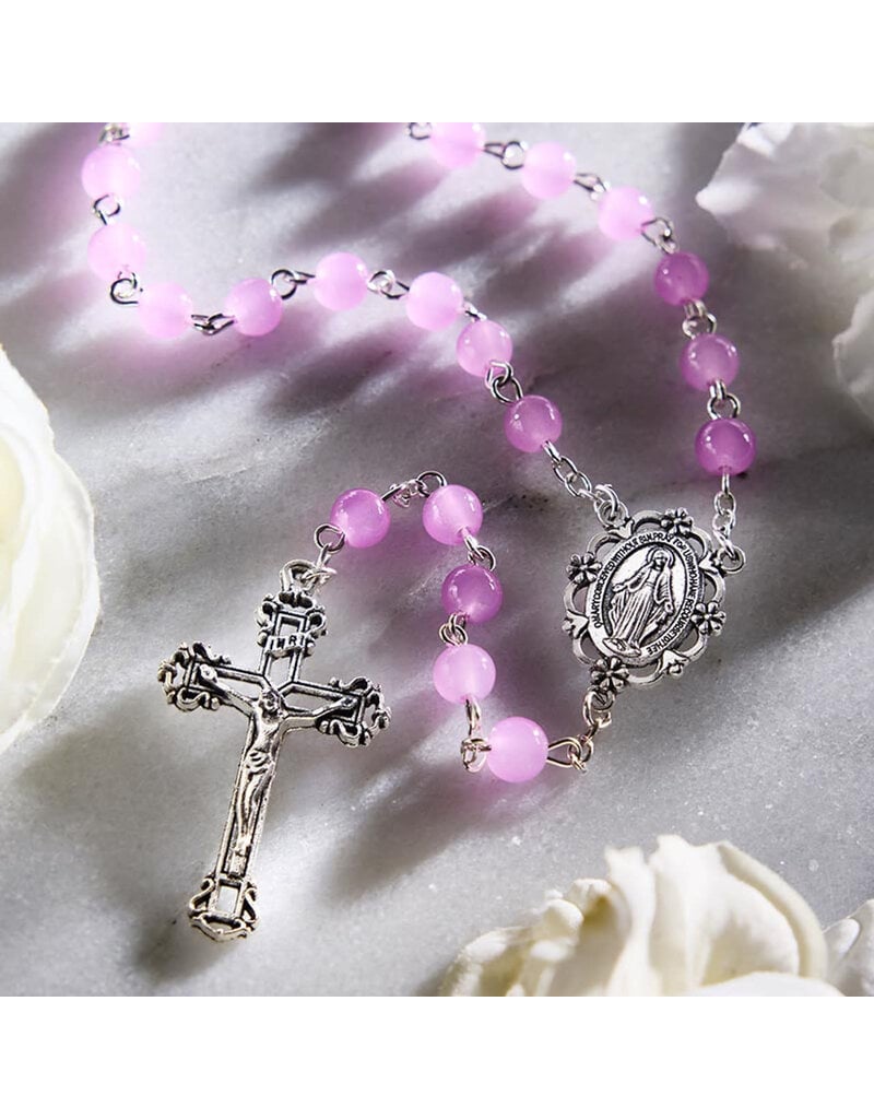 Berkander Dark Pink Rosary