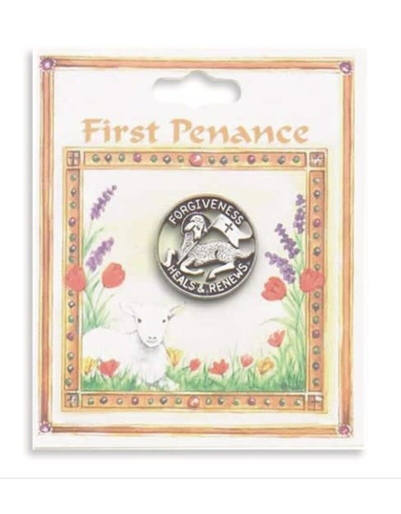 Forgiveness First Penance Lapel Pin