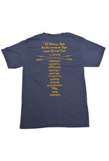 Nelson Fine Art and Gifts St. James Pilgrimage Outfitters Heather Navy T-Shirt X- Large
