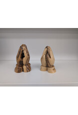 Holy Land Handicraft, LLC Olivewood Praying Hands, approx. 4"