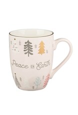 Christian Art Gifts Mug-Peace on Earth (Luke 2:14) (12 Oz)