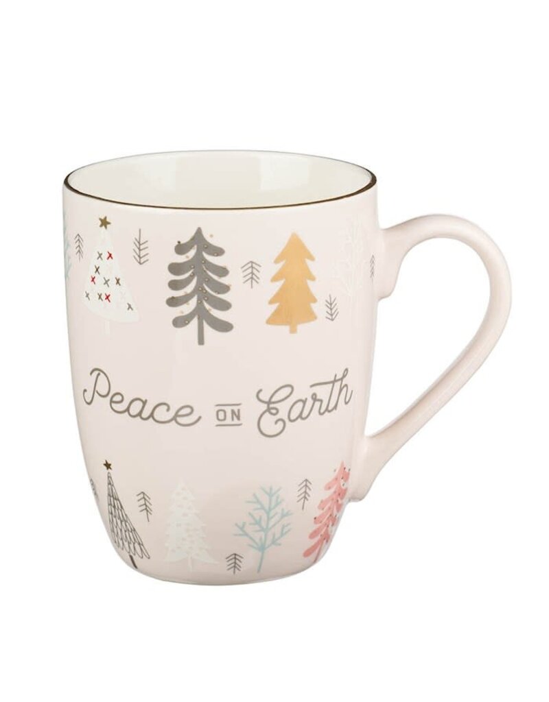 Christian Art Gifts Mug-Peace on Earth (Luke 2:14) (12 Oz)
