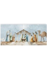 Sincere Surroundings Wall Decor-Nativity Scene (12" x 5.5")
