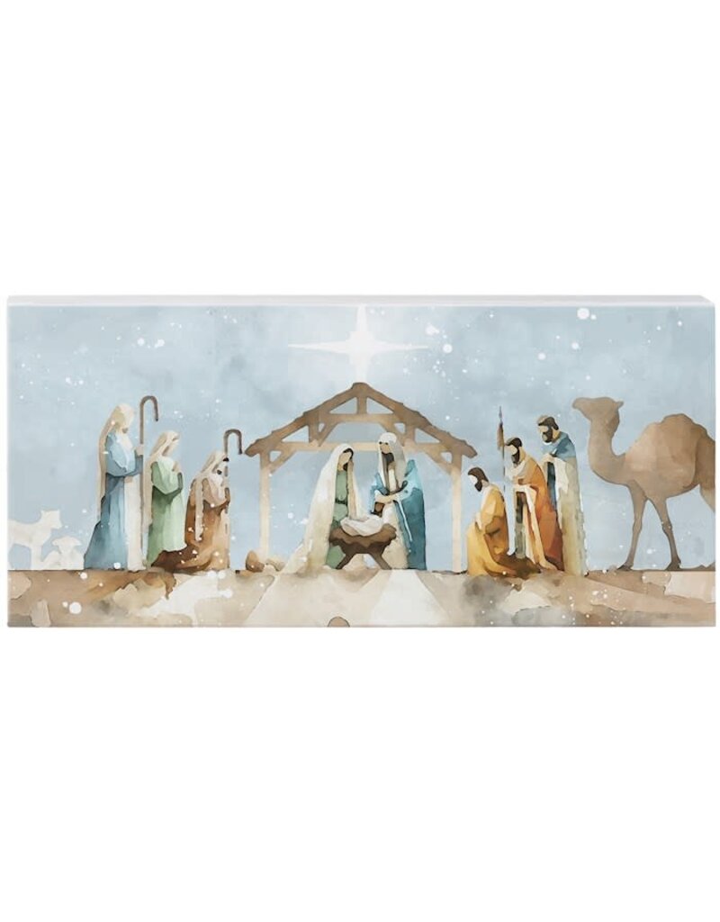 Wall Decor-Nativity Scene (12" x 5.5")