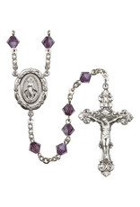 Bliss Manufacturing Miraculous 6mm Rosary Amethyst Crystal Beads