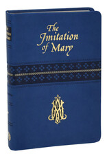 The Imitation Of Mary-Blue Imitation Leather