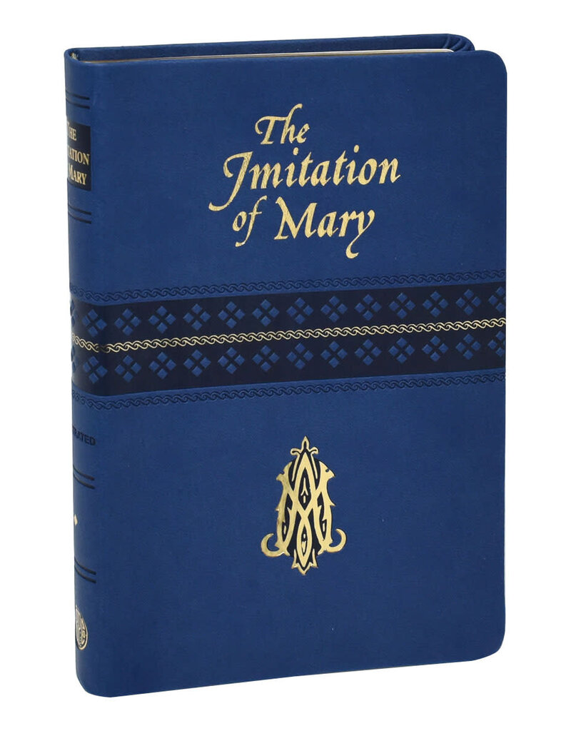 The Imitation Of Mary-Blue Imitation Leather