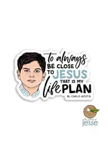 The Stump of Jesse Bl. Carlo Acutis Waterproof Sticker
