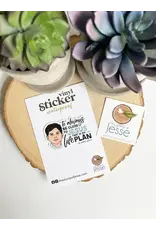 The Stump of Jesse Bl. Carlo Acutis Waterproof Sticker