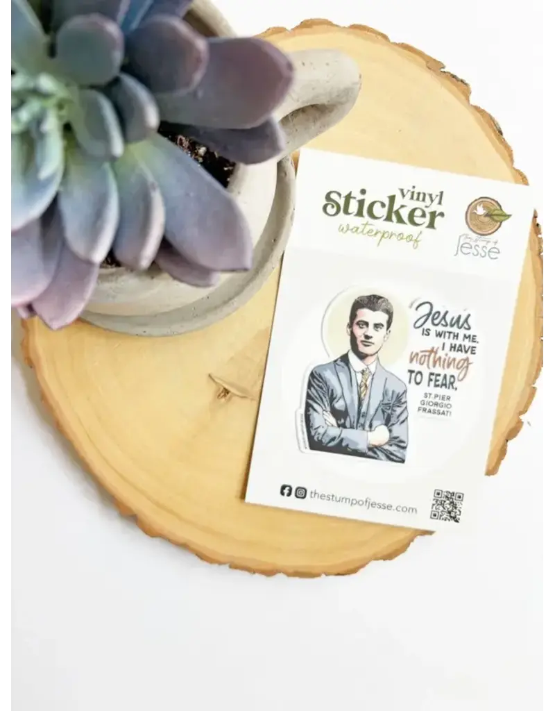 The Stump of Jesse St. Pier Giorgio Frassati Waterproof Sticker