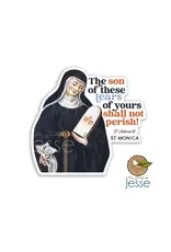 The Stump of Jesse St. Monica Waterproof Sticker