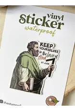 The Stump of Jesse St. Jude Apostle Sticker