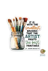 The Stump of Jesse St. Andre Bessette Waterproof Sticker